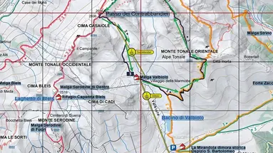 Via ferraty Ponte di Legno i Tonale