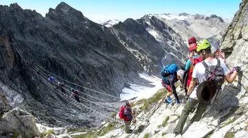 Via ferraty Ponte di Legno i Tonale