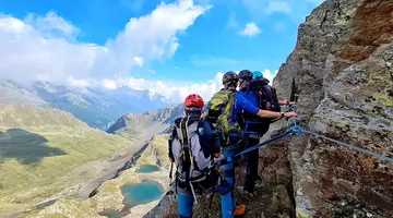 Via ferraty Ponte di Legno i Tonale