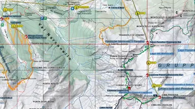 Via ferraty Ponte di Legno i Tonale