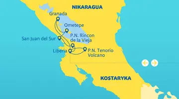 W krainie wulkanów - Kostaryka i Nikaragua
