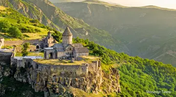Widok na Ararat - zwiedzanie Armenii