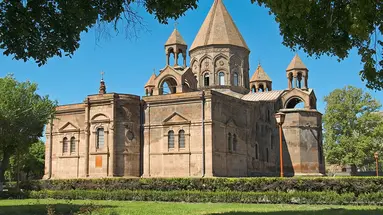 Widok na Ararat - zwiedzanie Armenii