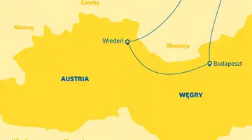 Wiedeń i Budapeszt - perły Dunaju dla wygodnych