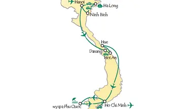Wietnam z wypoczynkiem na wyspie Phu Quoc - 16 dni