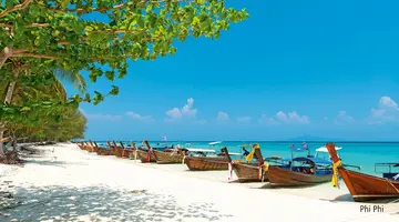 Wieżowce Singapuru i plaże Tajlandii