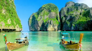 Wieżowce Singapuru i plaże Tajlandii