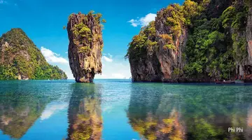 Wieżowce Singapuru i plaże Tajlandii