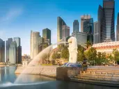 Wieżowce Singapuru i plaże Tajlandii