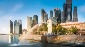 Wieżowce Singapuru i plaże Tajlandii