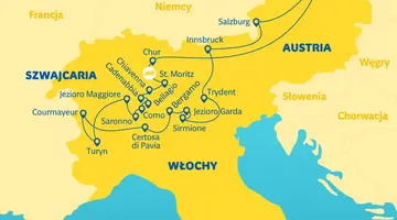 Wokół Alp - Europejskie cuda natury