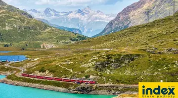 Wycieczka do Szwajcarii z pociągiem Bernina Express BB
