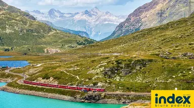 Wycieczka do Szwajcarii z pociągiem Bernina Express BB