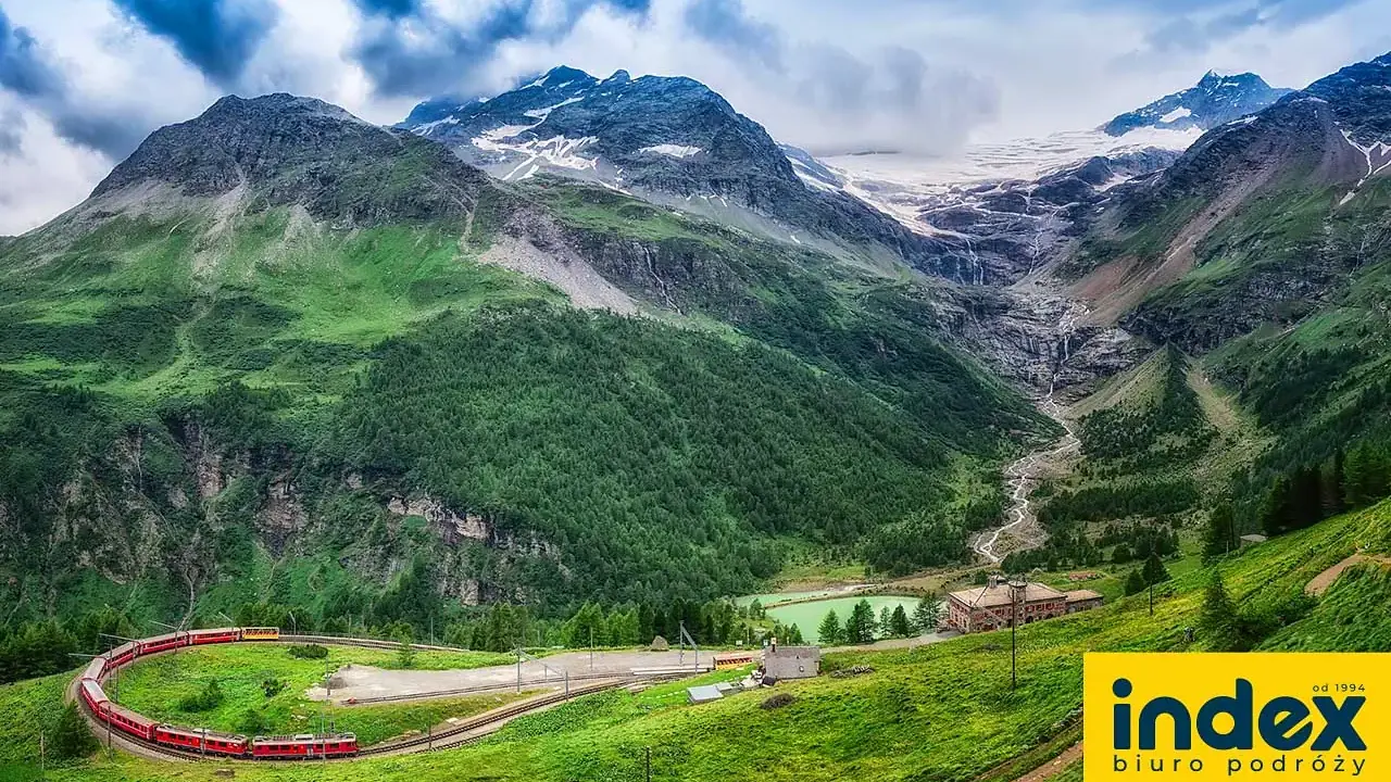 Wycieczka do Szwajcarii z pociągiem Bernina Express BB