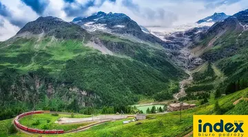 Wycieczka do Szwajcarii z pociągiem Bernina Express BB