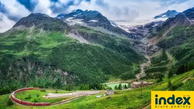 Wycieczka do Szwajcarii z pociągiem Bernina Express BB