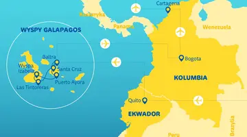 Z Andów na Galapagos