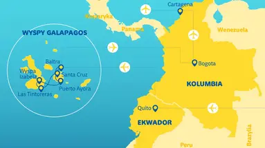 Z Andów na Galapagos