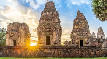 Zabytki Angkoru i Plaże Koh Rong
