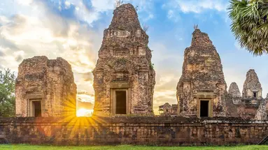 Zabytki Angkoru i Plaże Koh Rong