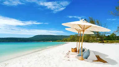 Zabytki Angkoru i Plaże Koh Rong