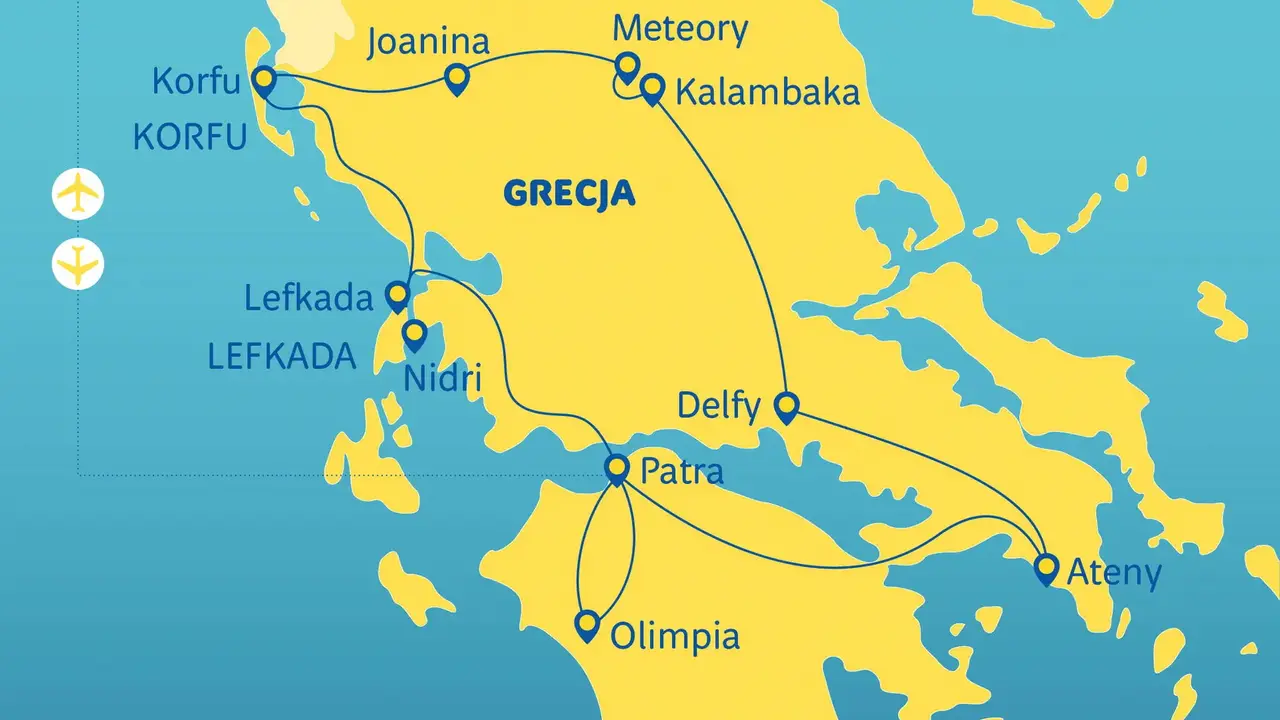 Zachodnia Grecja i Wyspy M.Jońskiego