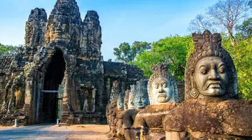 Zaginione miasta Angkoru