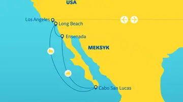 Zaszalej sobie – Los Angeles, parki rozrywki i rejs do Meksyku