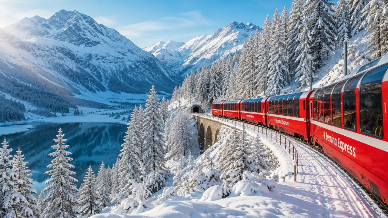 Zimowa magia Alp: Sylwester w Val di Sole i Bernina Express